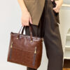 1 Large Capacity Shoulder Tote Bag for Work
