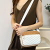 Quilted PU Leather Tote Bag for Women