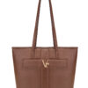 Soft Leather Commuter Tote Bag for Daily Use