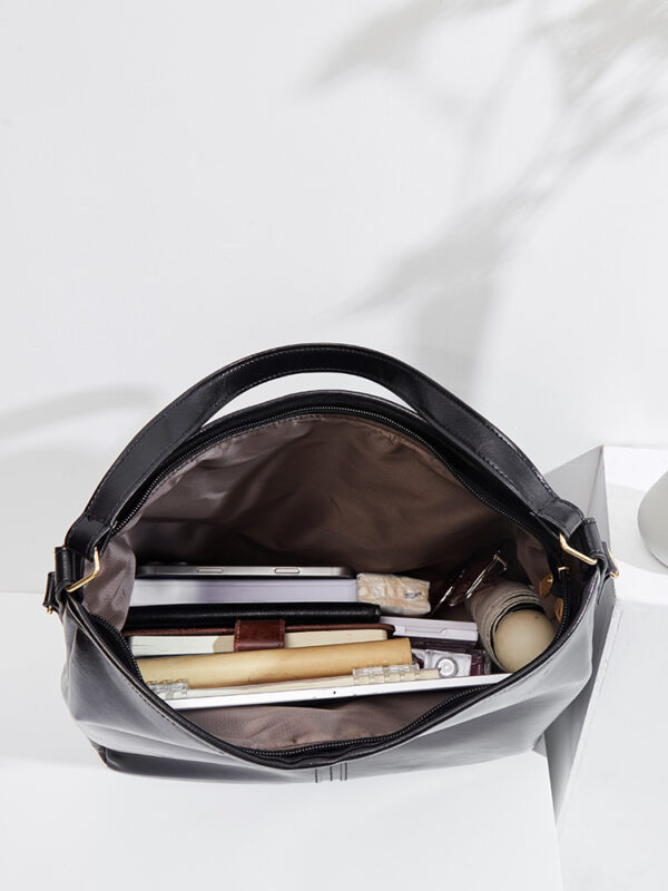 Zipper Pocket Tote Bag