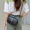IMG_E1636 Women's Casual Quilted Handbag with Zipper Pocket