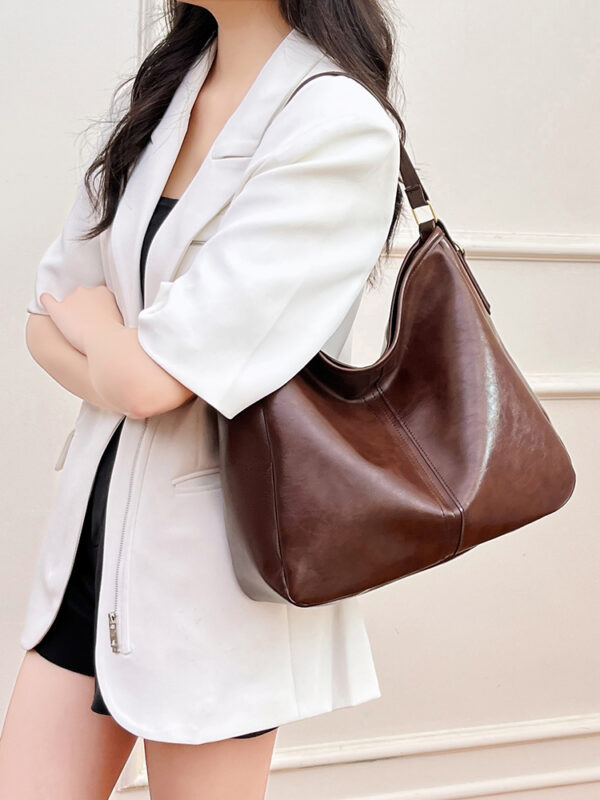 Zipper Pocket Tote Bag