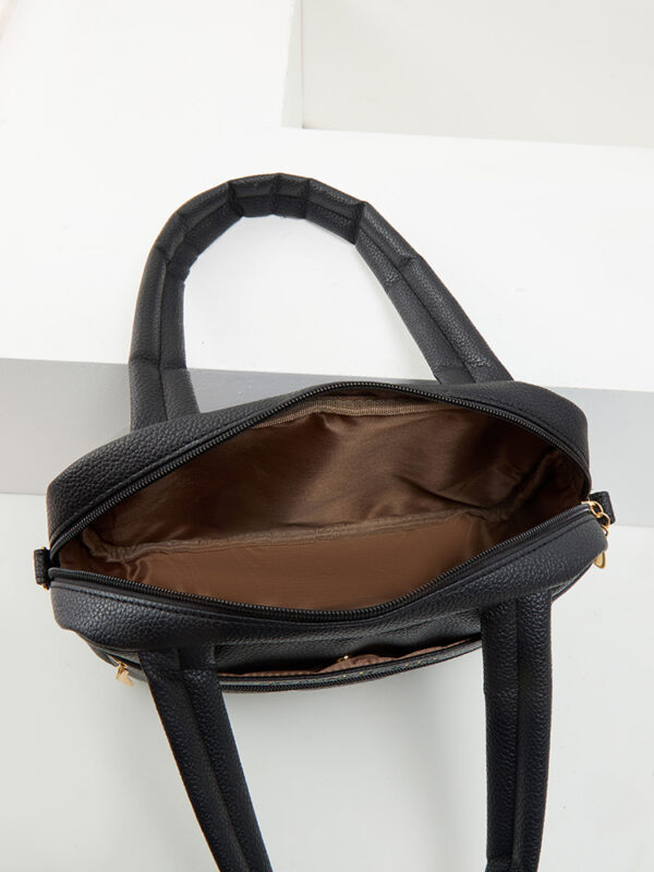 aux Leather Tote Bag