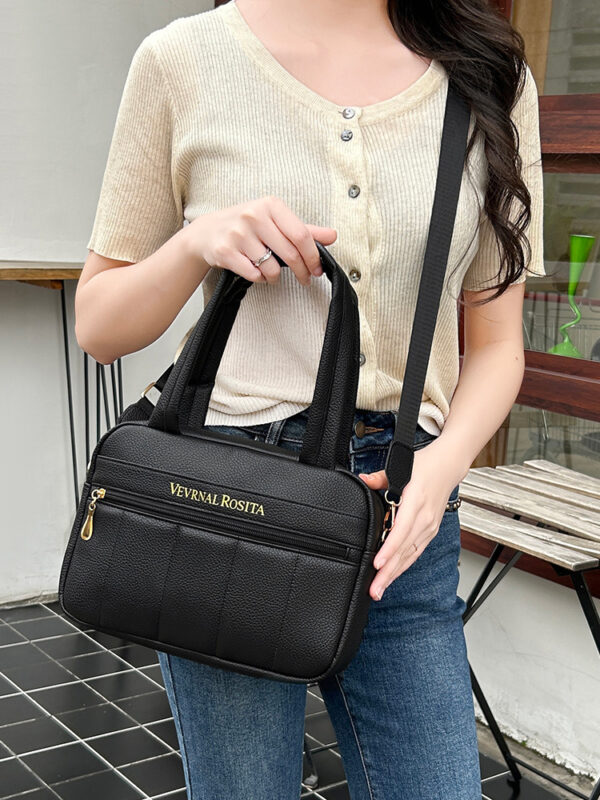 aux Leather Tote Bag