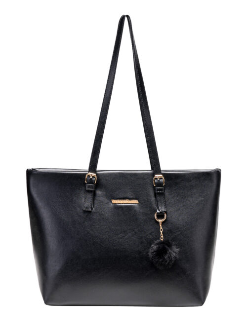 Large Capacity Quilted Leather Tote Bag Fashion Commuter Handbag