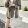 Women's Casual Quilted Handbag with Zipper Pocket